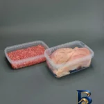 نمای جلو ظروف نگهدارنده مدل extra بسته ۲۵ عددی طراحی و جزئیات کلیدی