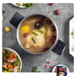 نمای جلو زودپز هوهاو با ظرفیت و جنس استیل باکیفیت طراحی و جزئیات کلیدی