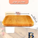 نمای جلو ماگ مدل گودمورنینگ به همراه زیرلیوانی باکیفیت طراحی و جزئیات کلیدی