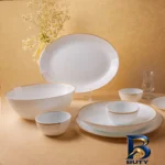 نمای جلو سرویس غذاخوری ۲۶ پارچه وون مدل Hoorad برای ۶ نفره طراحی و جزئیات کلیدی