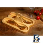 نمای جلو ظرف سرو ال وی کد ۷۰۲ اصل طراحی و جزئیات کلیدی
