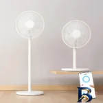 نمای جلو پنکه شیائومی مدل Fan 2 Lite با طراحی مدرن طراحی و جزئیات کلیدی