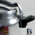 نمای جلو زودپز خشنود دو سته با دستگیره کوتاه طراحی و جزئیات کلیدی