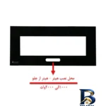 نمای جلو ضبط کننده صدا مدل R۱ Recorder اصل چیدمان صفحه و نشانگرها