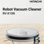 نمای جلو جارو رباتیک هیتاچی مدل RV-X۱۵N اصل چیدمان صفحه و نشانگرها