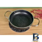نمای بسته بندی تابه گرانیتی کرکماز مدل Galaxy با روکش باکیفیت برچسب و بسته بندی