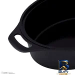 نمای بسته بندی سرویس تابه سرامیکی ۲ پارچه عروس طرح مرغ خوری دیاکو برچسب و بسته بندی
