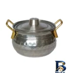 نمای بسته بندی سرویس قابلمه ۸ پارچه مدل چکشی برچسب و بسته بندی