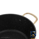 نمای جلو سرویس قابلمه ۱۲ پارچه کی زد پی مدل 001 طراحی و جزئیات کلیدی