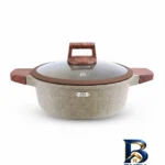 نمای بسته بندی سرویس پخت و پز گرانیتی ۱۰ پارچه بازرگانی زیو مدل ZCS-۸۵۴۰/۵S۳۲ اصل برچسب و بسته بندی