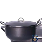نمای بسته بندی سرویس آلومینیومی قابلمه و تابه 10 پارچه آلتیما مدل 8000p برچسب و بسته بندی