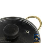 نمای جلو سرویس قابلمه 3 پارچه مدل 001 با کیفیت عالی طراحی و جزئیات کلیدی