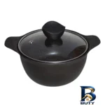 نمای بسته بندی سرویس قابلمه ۱۳ پارچه مدل b۹۹۶ اصل برچسب و بسته بندی