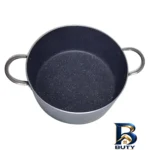 نمای بسته بندی سرویس قابلمه گرانیت ۴ پارچه مدل A۲۴۲۰ اصل برچسب و بسته بندی