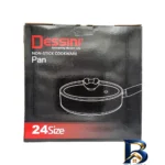 نمای بسته بندی تابه گرانیت دسینی مدل جولیتا سایز 24 برچسب و بسته بندی
