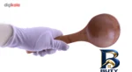 نمای جلو ملاقه چوبی مدل 2-1863 بسته ۲ عددی طراحی و جزئیات کلیدی