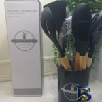 نمای جزئیات سرویس کفگیر و ملاقه ۱۲ پارچه مدل kitchen & Dining نمای نزدیک دانه