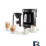 نمای بسته بندی قهوه ساز کاراجا مدل Hatir Barista با کیفیت عالی برچسب و بسته بندی