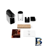 نمای بسته بندی اسپرسو ساز ۱۰۰۰ میلی لیتر نسپرسو مدل DeLonghi Pixie EN 127 S برچسب و بسته بندی