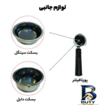 نمای بسته بندی اسپرسوساز ۱.۵ لیتری مباشی مدل ECM۲۰۱۵، با مصرف پودر قهوه، مناسب تهیه اسپرسو و کاپوچینو، سینی چکه گیر، حالت آما