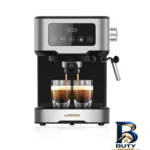نمای بسته بندی اسپرسو ساز لپرسو مدل DUAL DRIP BARISTA LP۱۵DCM اصل برچسب و بسته بندی