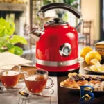 نمای بسته بندی کتری برقی آریته مدل Moderna 2854 با قابلیت تنظیم دما برچسب و بسته بندی