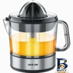 نمای بسته بندی آب مرکبات گیر ۴۰ وات گرین لاین مدل CITRUS JUICER GL_JU۱۵ اصل برچسب و بسته بندی