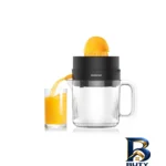 نمای بسته بندی آبمیوه گیری پرودو مدل PD-LFST۱۲۳-BK اصل برچسب و بسته بندی