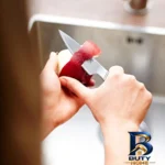 نمای بسته بندی چاقو آشپزخانه ایکیا مدل Paring Knife کد 365 برچسب و بسته بندی