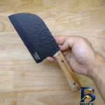 نمای بسته بندی چاقو آشپزخانه حیدری مدل صربستانی کد STN۰۱۲۶ اصل برچسب و بسته بندی