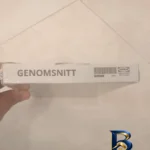 نمای بسته بندی ترازوی آشپزخانه ایکیا مدل GENOMSNITT کد M 20047 برچسب و بسته بندی