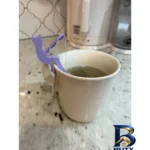 نمای بسته بندی پایه نگه دارنده دمنوش و چای کیسه ای مدل پسر ماهیگیر مجموعه دو عددی برچسب و بسته بندی