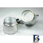 نمای بسته بندی قهوه ساز مدل coffee 3 cup کد 34003 برچسب و بسته بندی