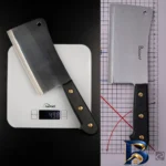 نمای بسته بندی ساطور مدل Chef اصل برچسب و بسته بندی