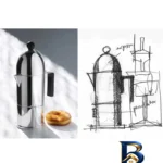 نمای بسته بندی موکاپات السی مدل LA CUPOLA 3cup برچسب و بسته بندی
