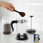 نمای بسته بندی دمنوش ساز ایکیا مدل UPPHETTA کد 602.413.89 با گنجایش 1 لیتر برچسب و بسته بندی