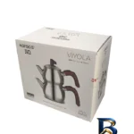 نمای بسته بندی ست کتری و قوری کاراجا مدل Viyola گنجایش ۱.۶ لیتر ۱ لیتر اصل برچسب و بسته بندی