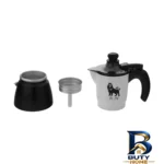 نمای بسته بندی قهوه جوش باکیفیت مدل Moka crem R.H برچسب و بسته بندی