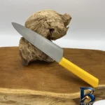 نمای بسته بندی چاقو آشپزخانه پناهنده مدل راسته بری پلاستیکی سایز ۴ برچسب و بسته بندی