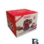 نمای بسته بندی قوری تیمکس مدل 1200ML با کیفیت عالی برچسب و بسته بندی