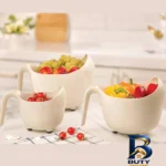 نمای جلو آبکش و آبگیر لیمون مدل 133035 مجموعه ۳ عددی طراحی و جزئیات کلیدی