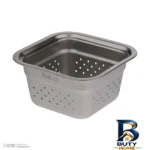 نمای بسته بندی آبکش مدل basin اصل برچسب و بسته بندی