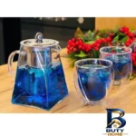نمای بسته بندی قوری مدل دمنوش ساز مربعی اصل برچسب و بسته بندی