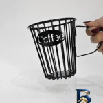 نمای بسته بندی استند ساشه باکیفیت مدل COFFEE برچسب و بسته بندی