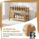 نمای بسته بندی استند جا ادویه ای مدل Coffee Station با طراحی زیبا برچسب و بسته بندی