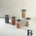 نمای بسته بندی جا ادویه فولی لایف مدل Style کد BNM-۸۷۱۷ گنجایش ۴۵۰ میلی لیتر اصل برچسب و بسته بندی