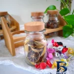 نمای بسته بندی ست جای ادویه ۳ پارچه مدل نیلوکس کد STN۰۱۵۴۵ اصل برچسب و بسته بندی