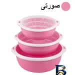 نمای جلو آبکش و آبگیر زیبا مدل ziba-۸۵۰ مجموعه ۶ عددی اصل طراحی و جزئیات کلیدی