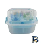 نمای بسته بندی سبد پیک نیک لیمون طرح گل کد FIDOKA-۲۲۴۱ مجموعه ۷ عددی اصل برچسب و بسته بندی