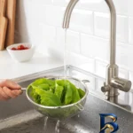 نمای بسته بندی آبکش ایکیا مدل Idealisk 76113785 برچسب و بسته بندی